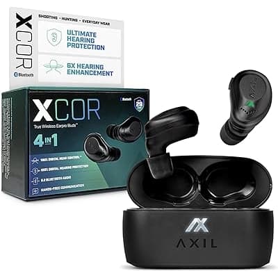 Axil XCOR Wireless Digital Ear Buds with Touch Control
