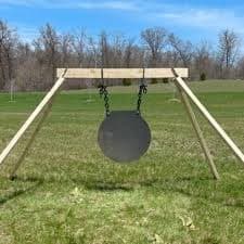 Steel Gong Target - 8" Round