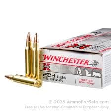 Winchester .223 Remington 55gr FMJ Ammunition